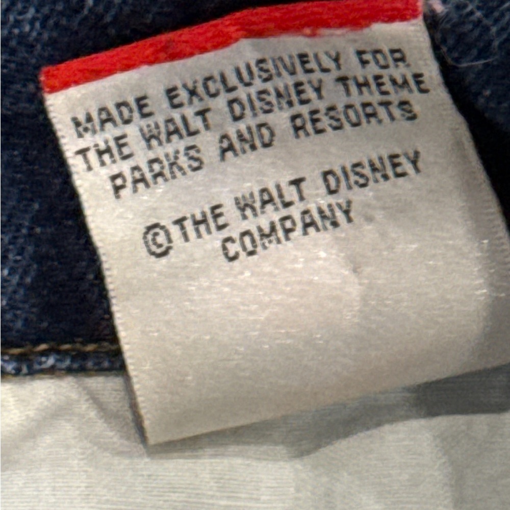 Vintage Disney Mickey Mouse American Flag Oversized Denim Jacket, Size Small. - Picture 11 of 16